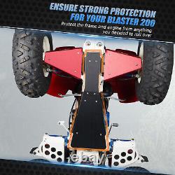 Full Chassis Glide Swing Arm Skid Plate Guard For Yamaha Blaster 200 YFS200