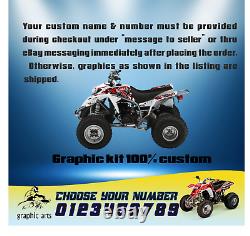 YAMAHA BLASTER yfs 200 graphics stickers full kit atv quad wrap